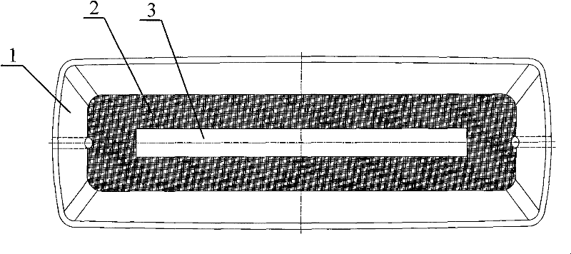 Slow cooling device for reducing bottom warp of aluminum alloy ingot