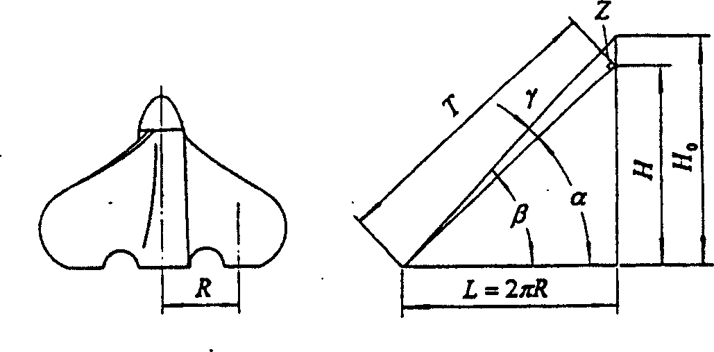 Method and device for determining hydralic pitch K value of propeller hydrodynamometer