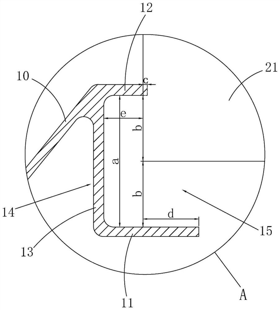 Heat dissipation device of automobile engine