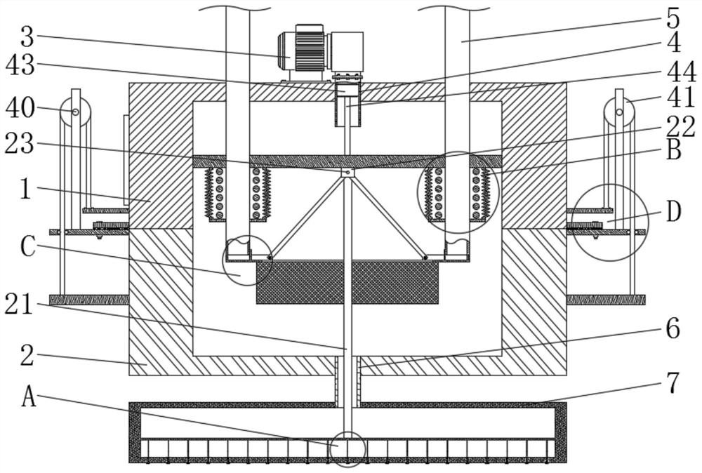 A spraying and immersion equipment for catalyst