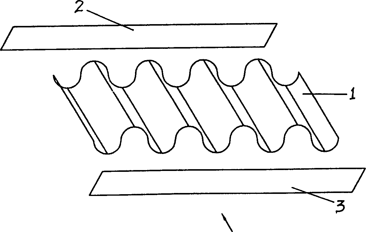 H-shaped section bar having transverse wave form webs, its making process and forming apparatus for transverse wave form webs