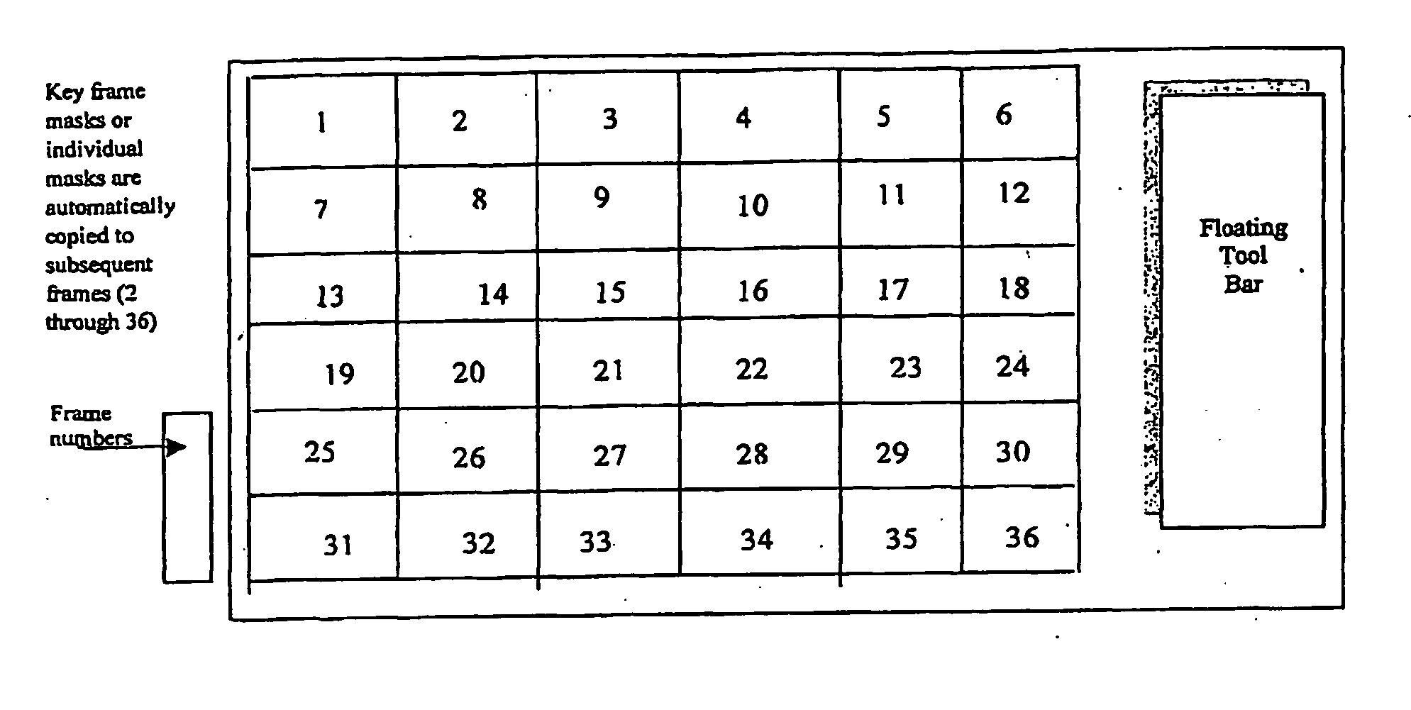 Image sequence enhancement system and method