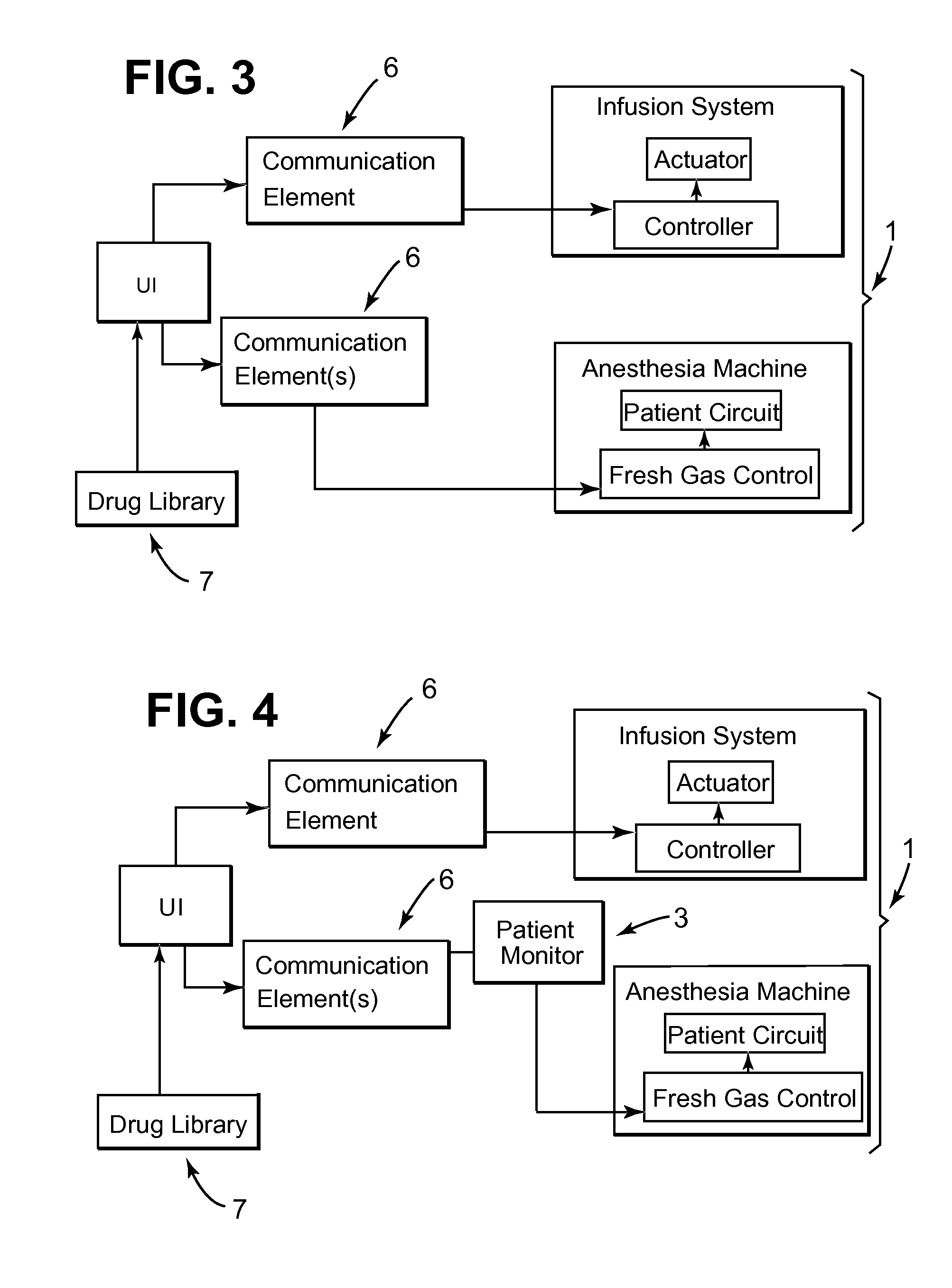 System for delivering anesthesia drugs to a patient