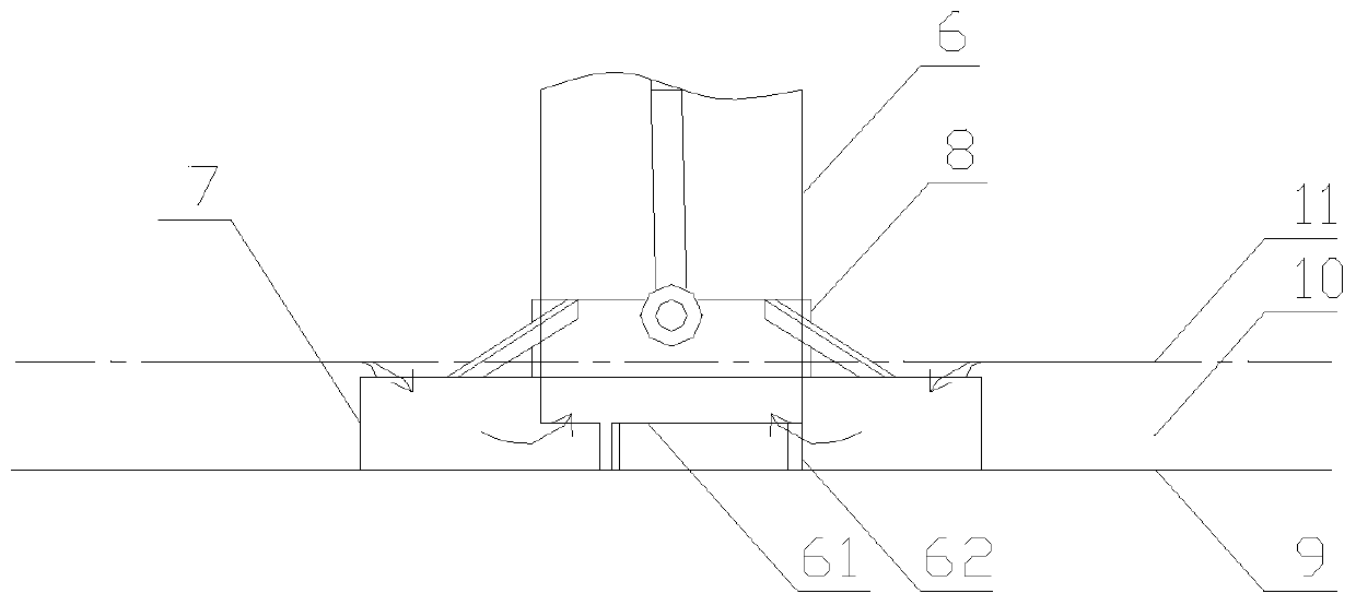 A high-efficiency floating oil suction device for jet cleaning of oil storage tanks