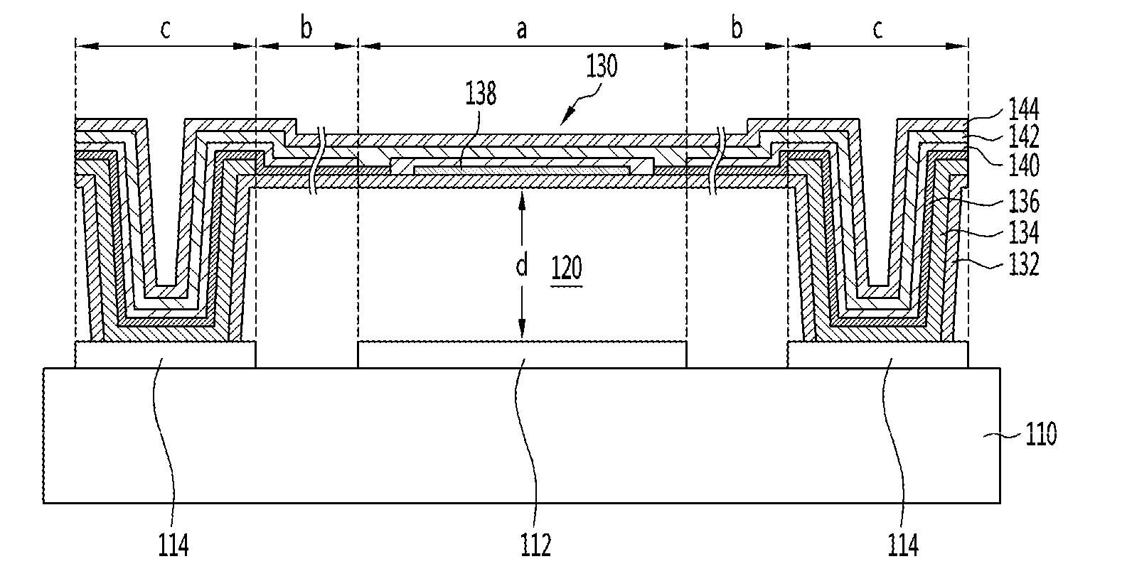 Resistive material for bolometer, bolometer for infrared detector using the material, and method of manufacturing the bolometer