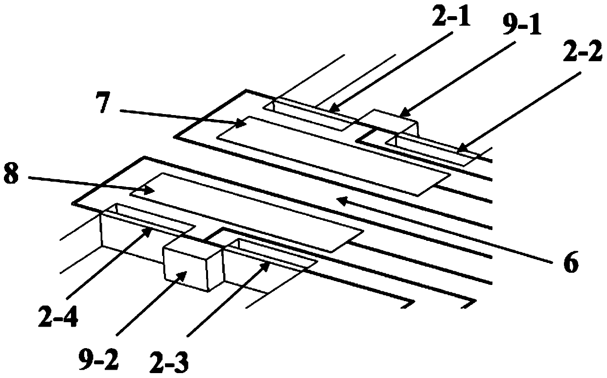 Multi-operation-mode piezoelectric viscosity sensor chip and working method and preparation method thereof