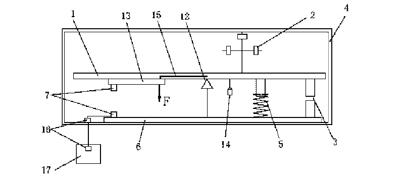 Device for measuring micro-thrust