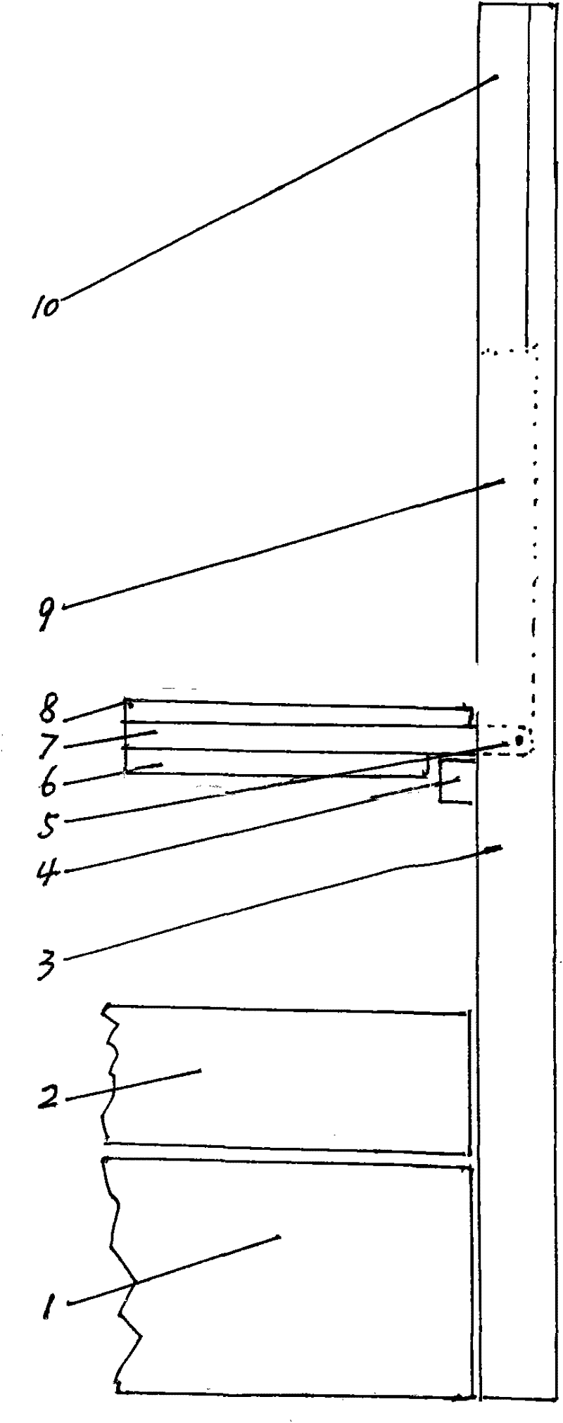 Downwards turning sitting plate bed head and bed thereof