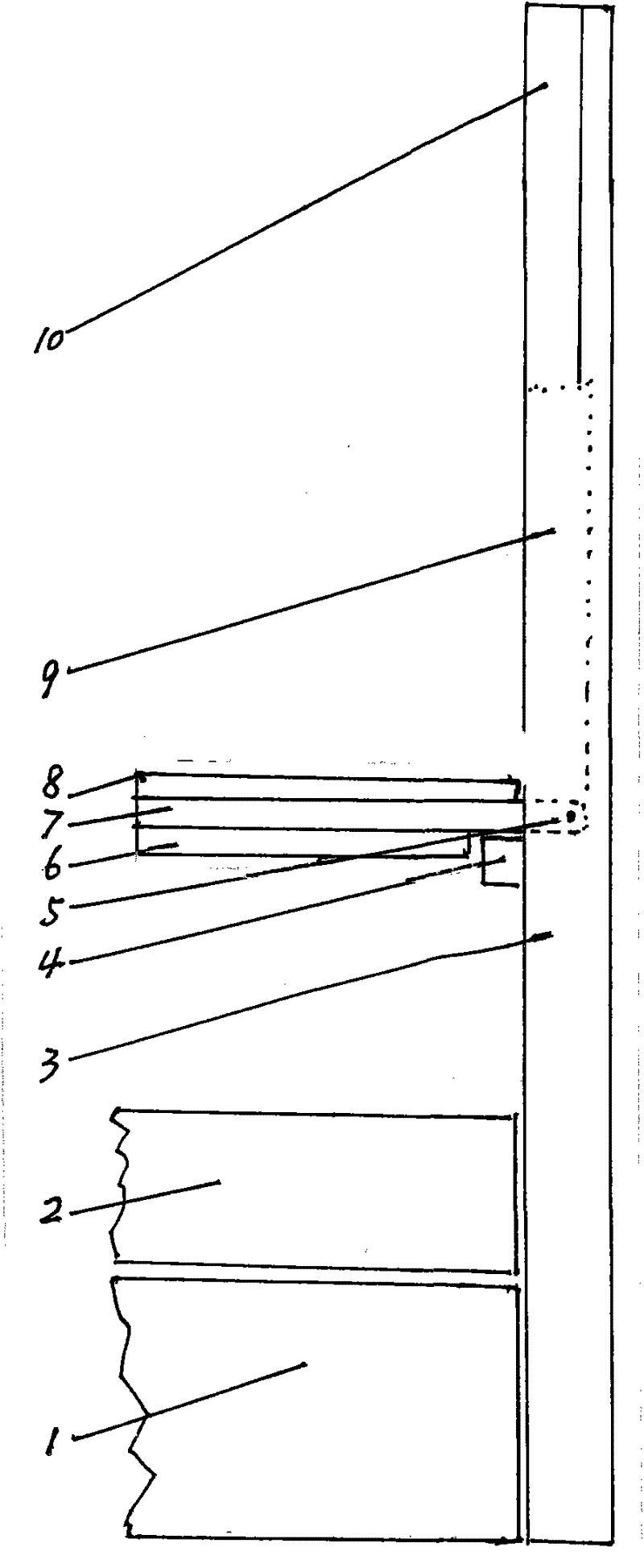 Downwards turning sitting plate bed head and bed thereof