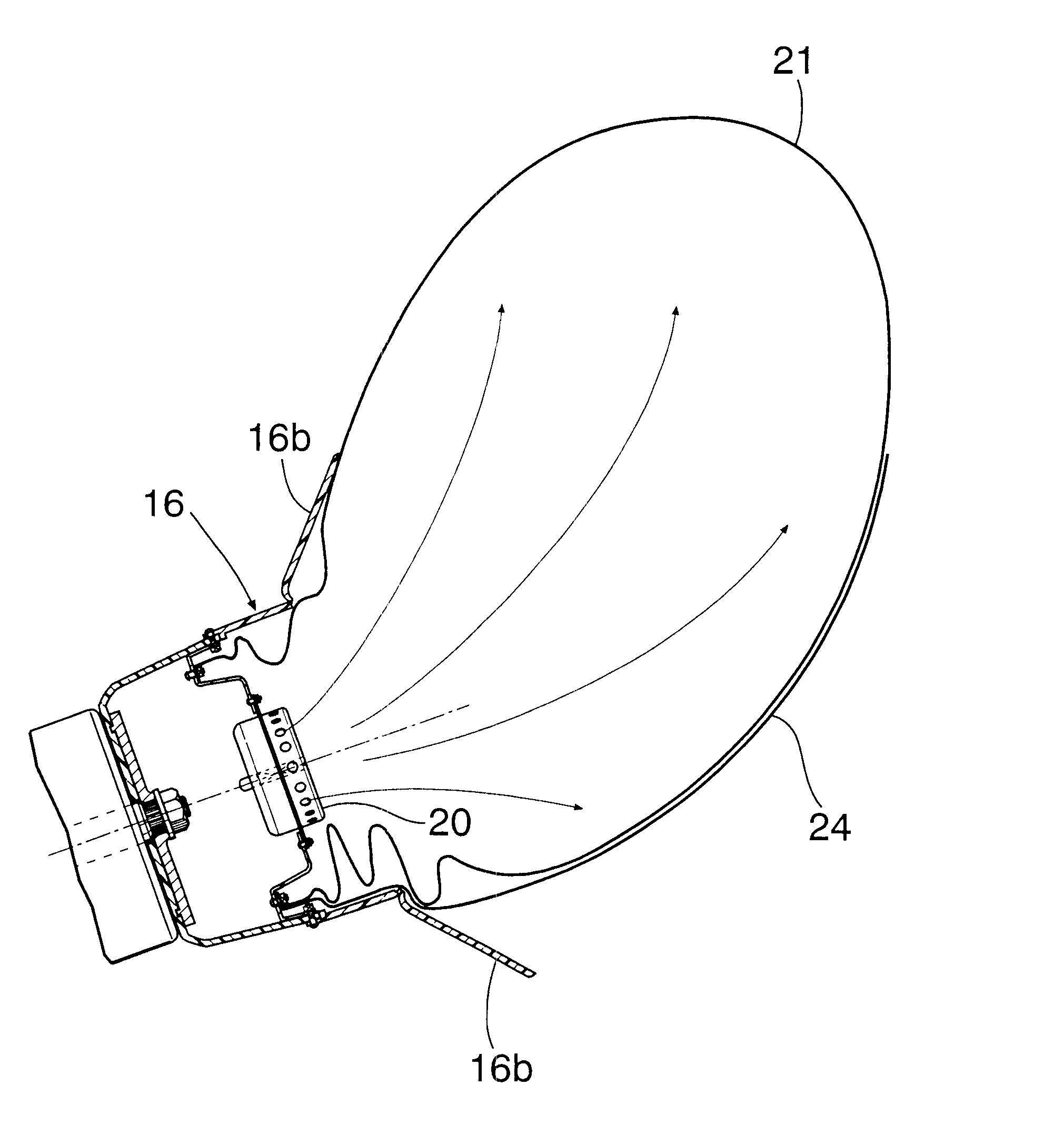 Air bag device