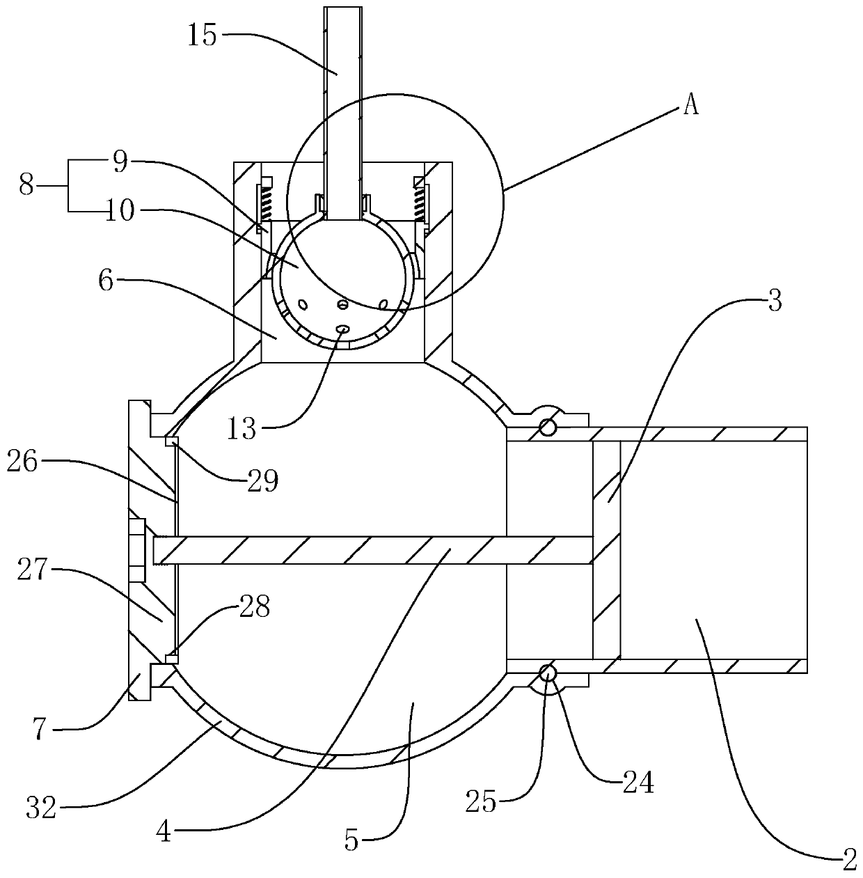 Breaking hammer hydraulic oil pipe connecting mechanism