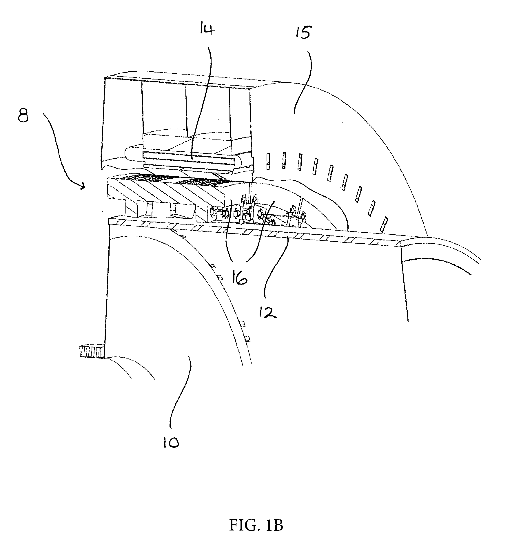 Gearless drive for a rotating electrical machine