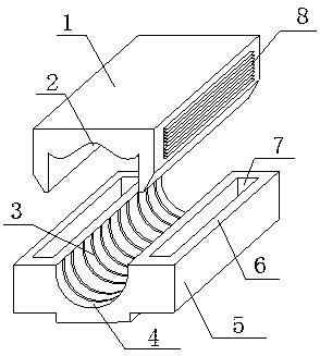 A wire connecting fitting