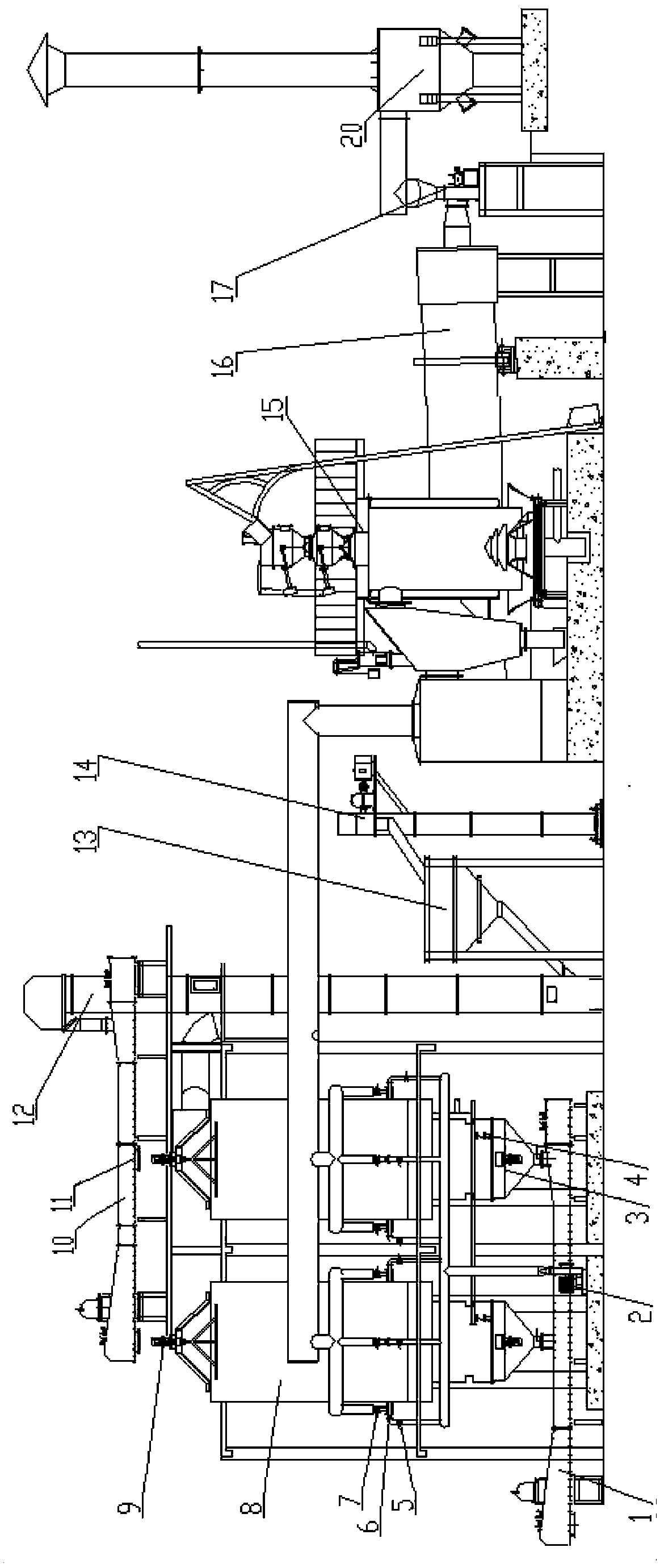 Production device and production method of manganese monoxide ore powder