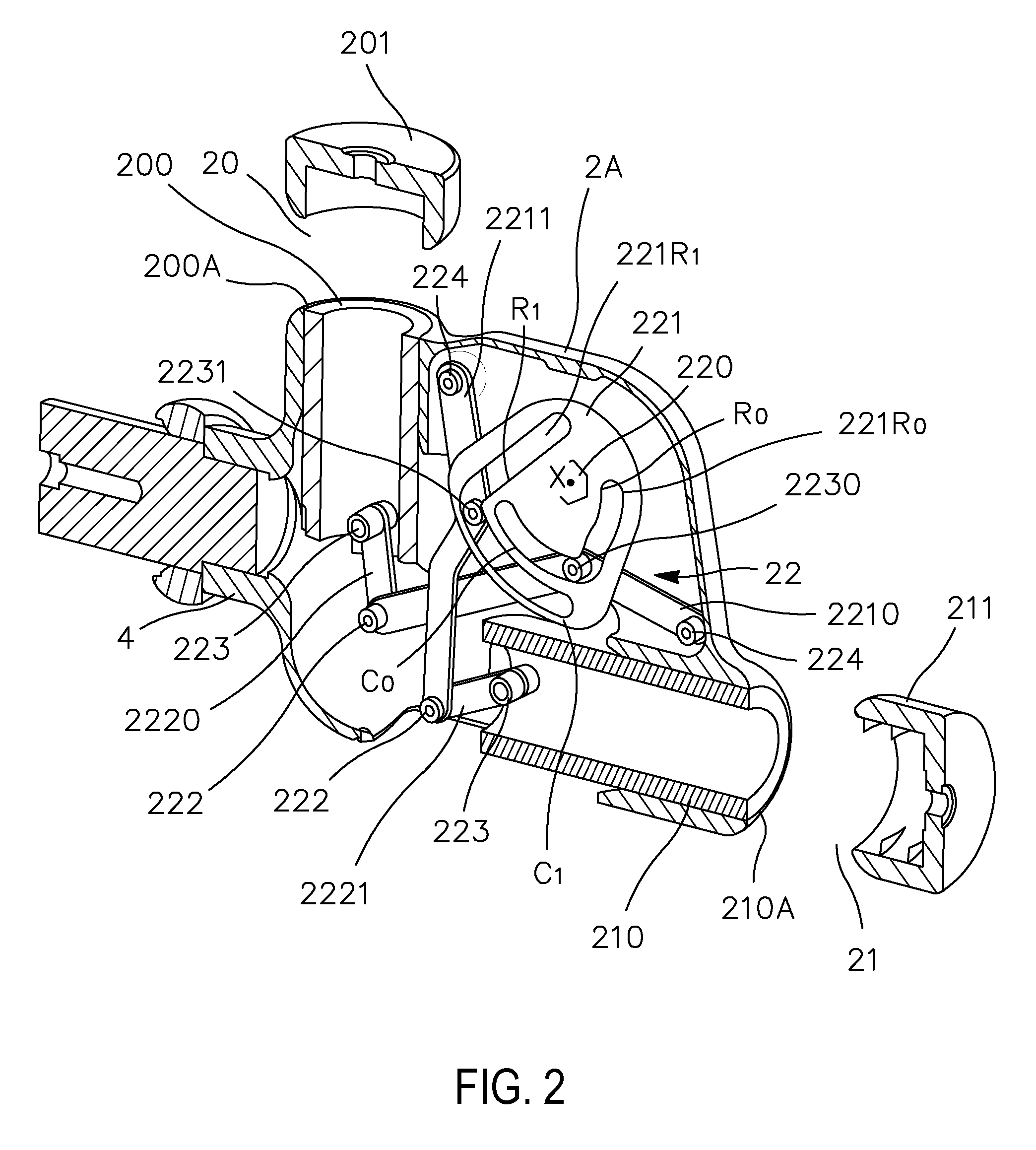 High and medium voltage switch apparatus with two interrupters, having common means for actuating the movable contacts of the interrupters