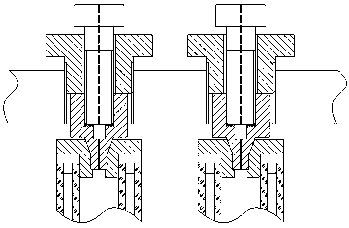 A small temperature difference measuring device