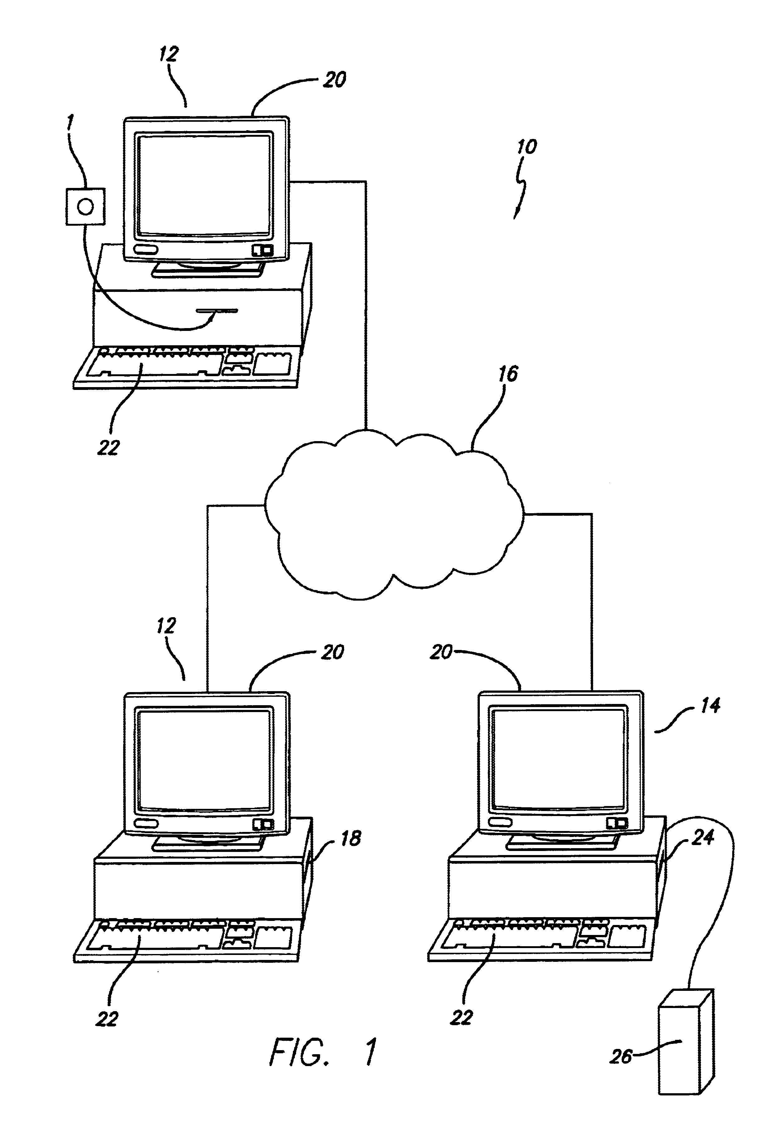 System, apparatus and method for presenting and displaying content on a wide area network