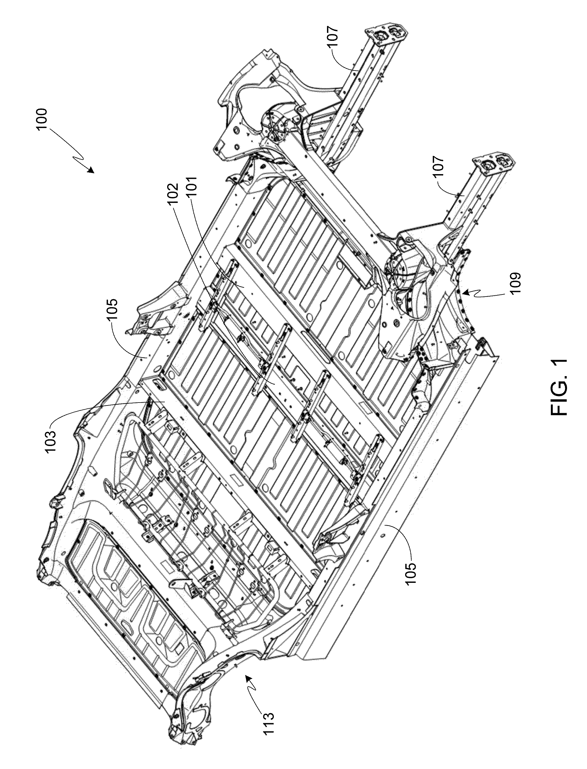 System for Absorbing and Distributing Side Impact Energy Utilizing a Side Sill Assembly with a Collapsible Sill Insert