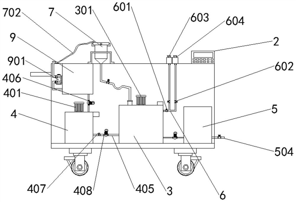 Rapid urine sample collecting and processing equipment for clinical laboratory