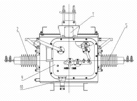 Intelligent outdoor on-pole vacuum circuit breaker