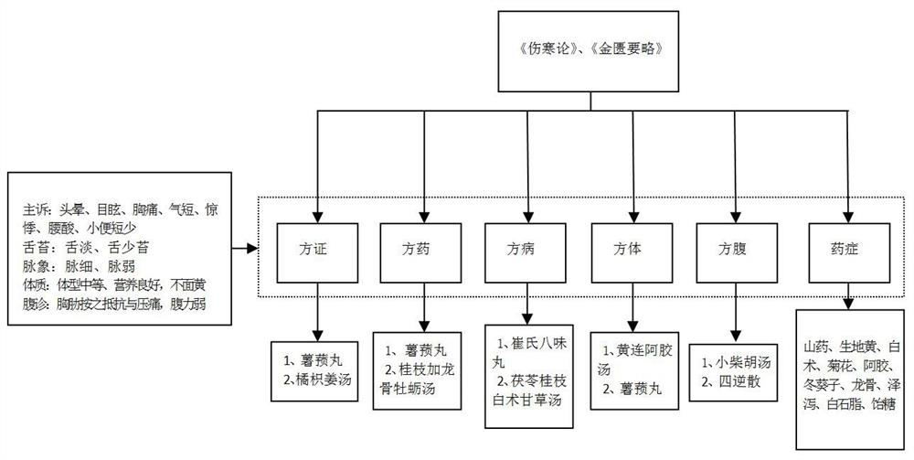 Multi-dimensional traditional Chinese medicine prescription recommendation method and recommendation system