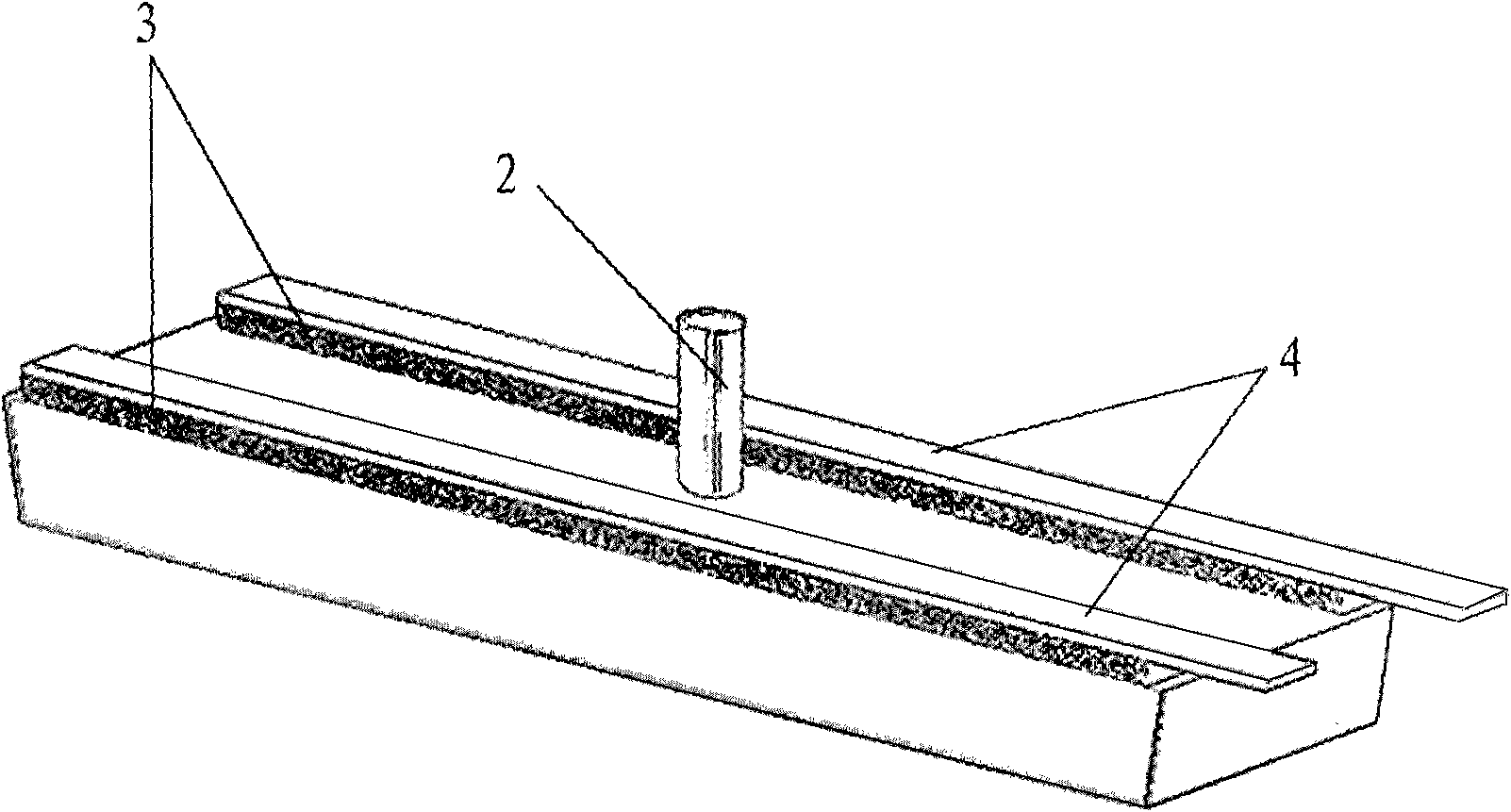Double sticky tape and punching method thereof