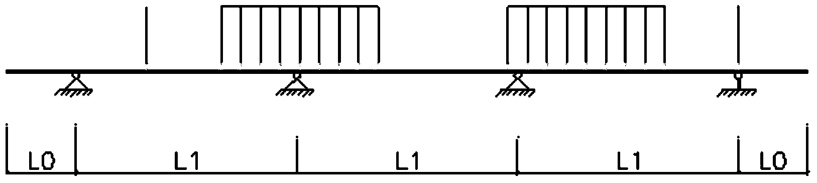 Calculation method for piled raft infrastructure