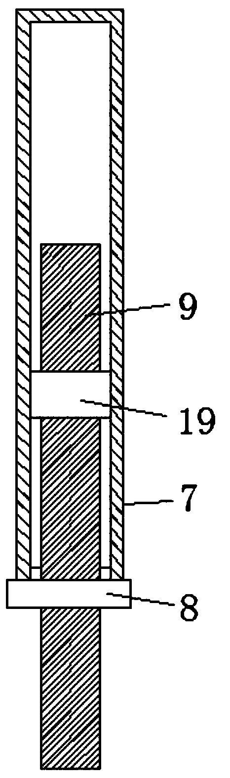 Fabricated hoisting and fixing device for containers