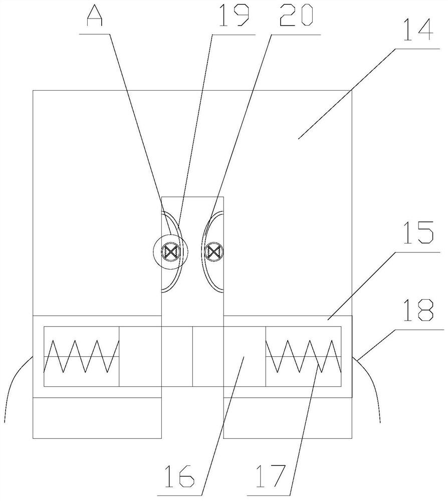 Casting device for metal products