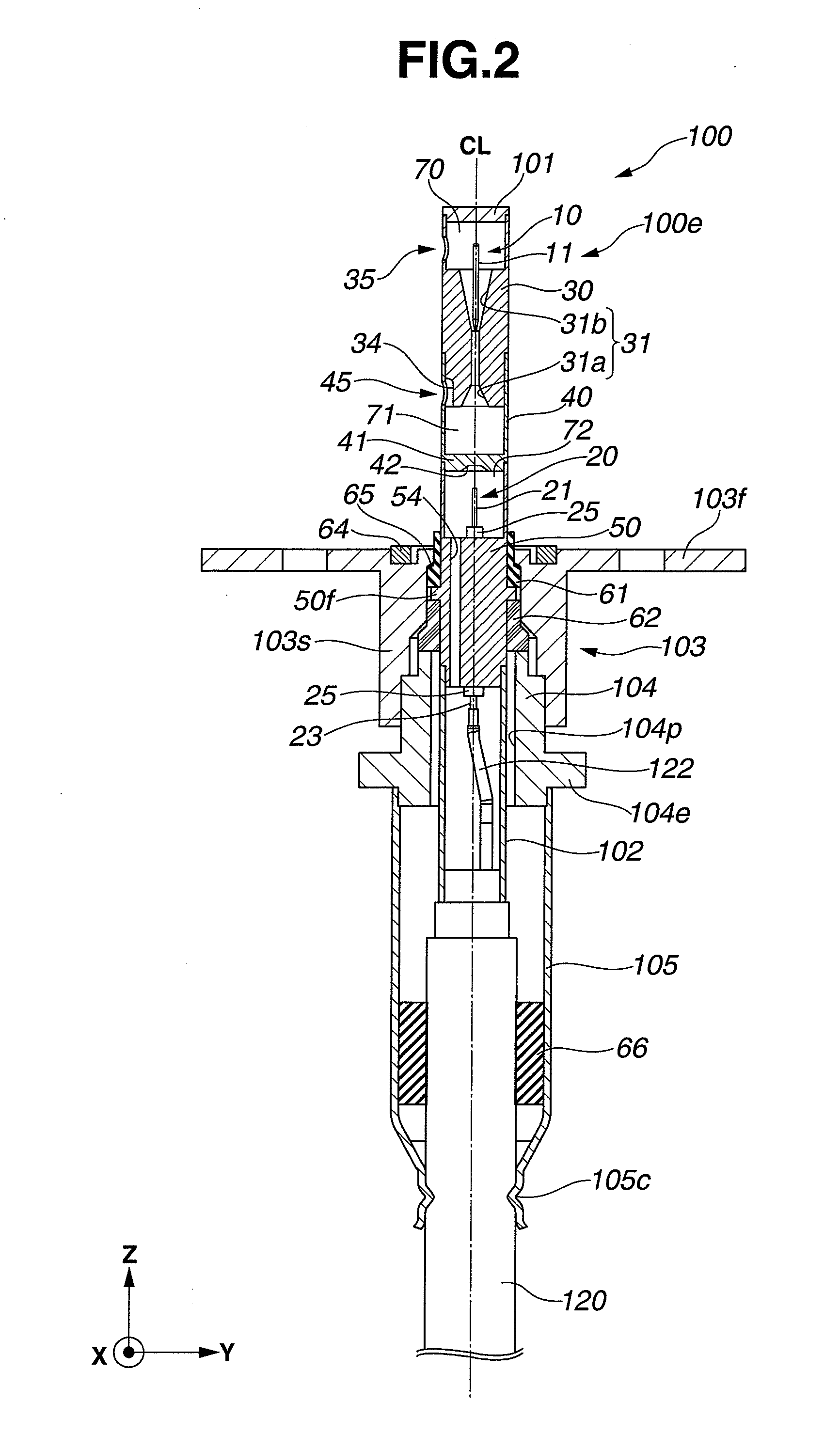 Fine particle sensor and mounting structure therefor