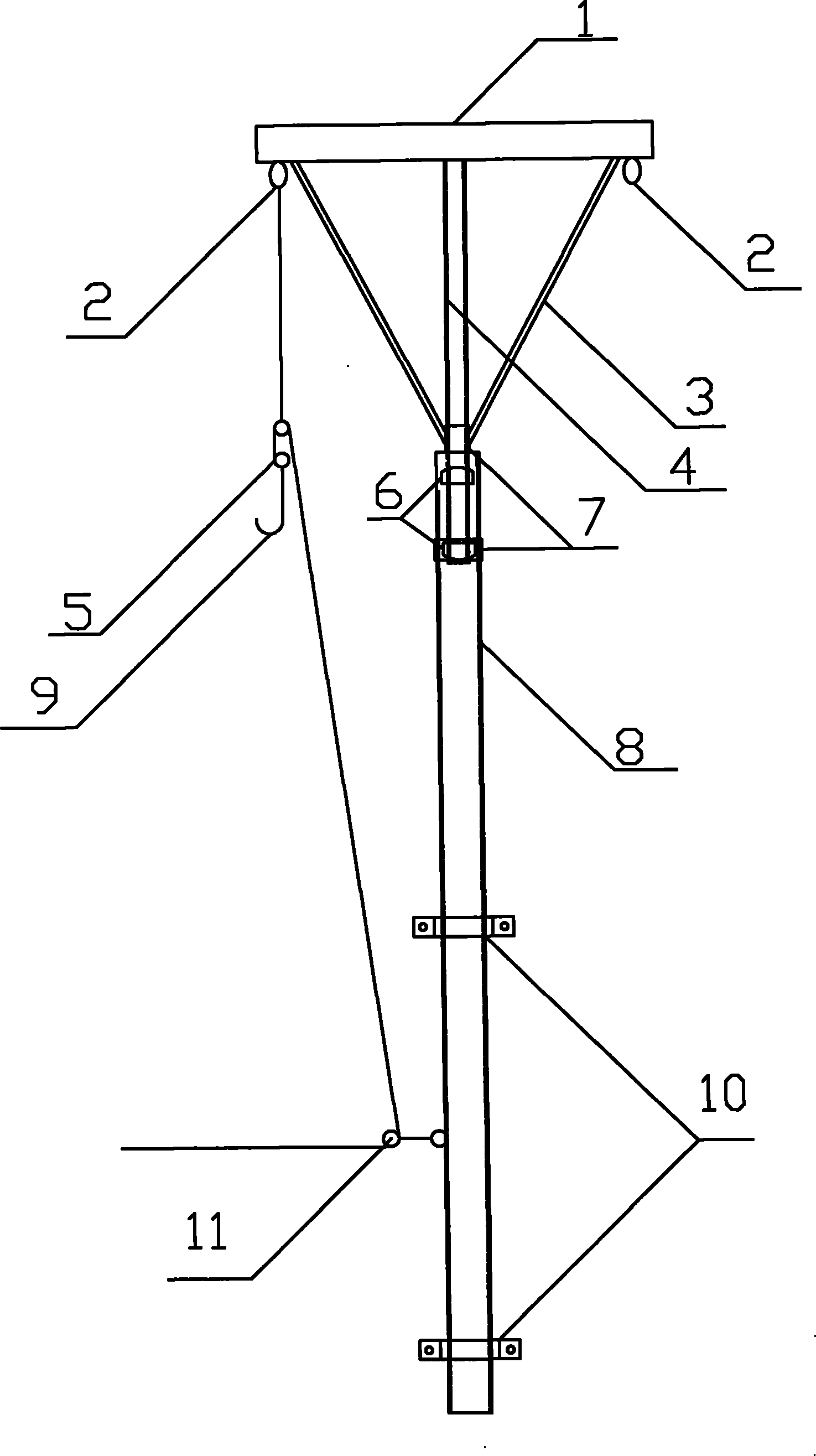 Rotary lifting device