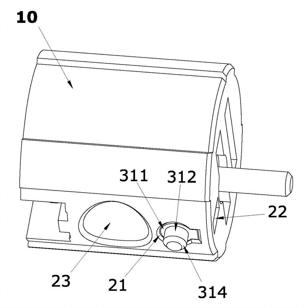 Quick positioning device of connecting shaft in cover plate shaft sleeve