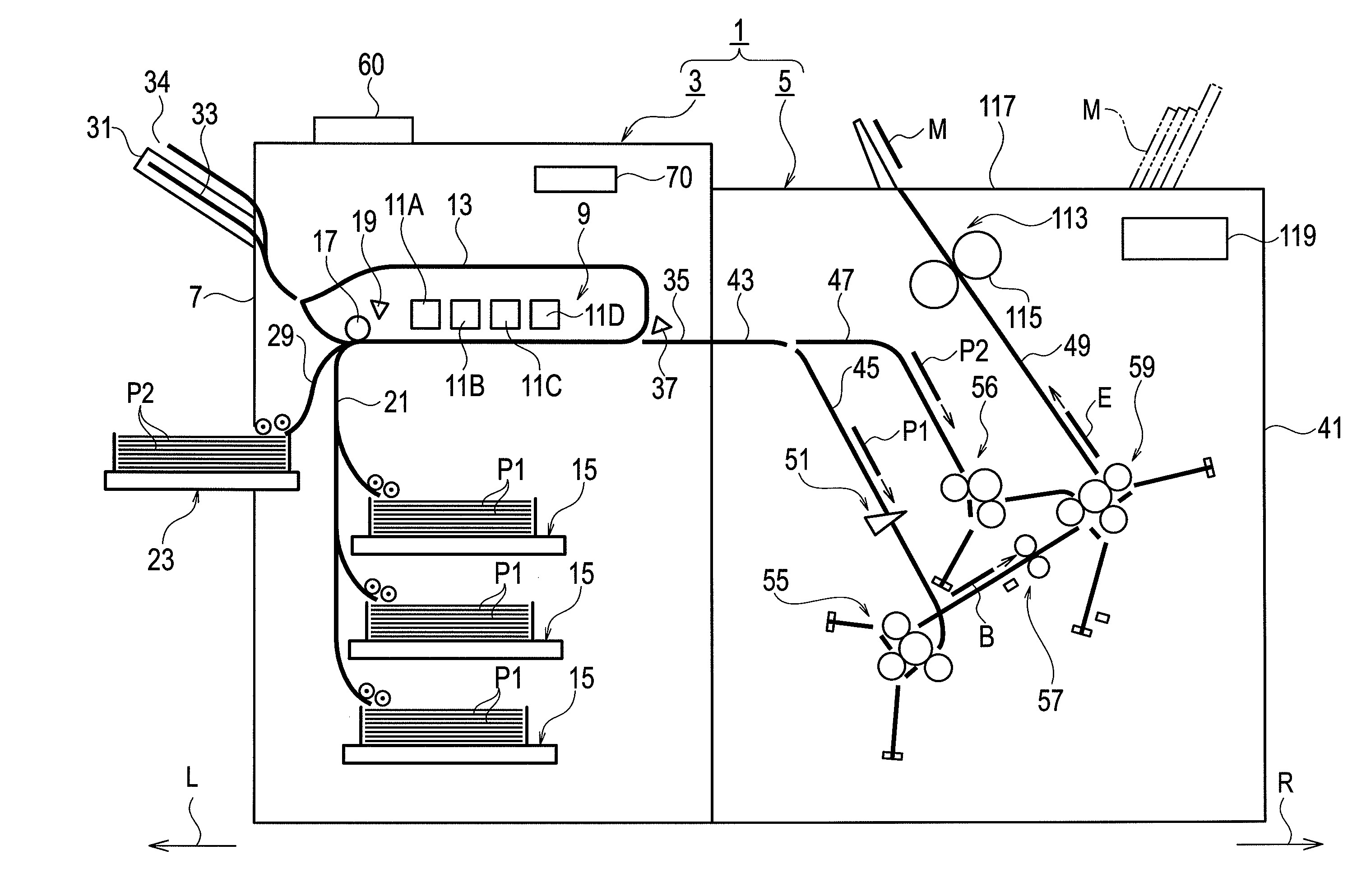 Sealing system for creating sealed letter by use of envelope sheet with bond part