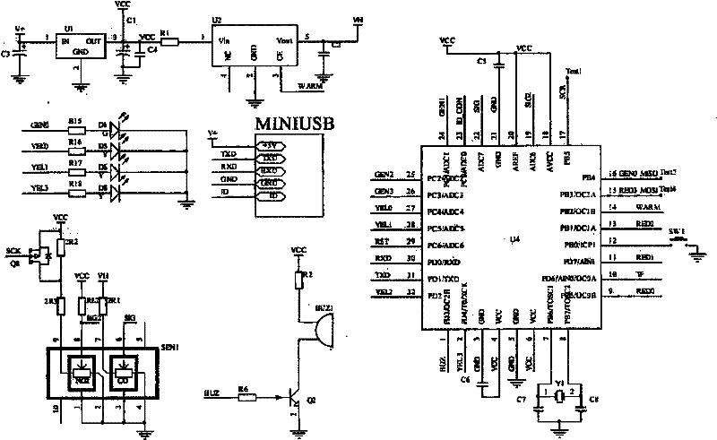 AQS (Air Quality System) implementing method and system applied to automobile afterloading modification