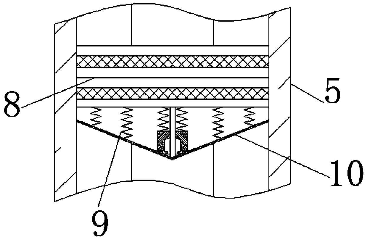 Medical equipment for gastric lavage based on force action principle