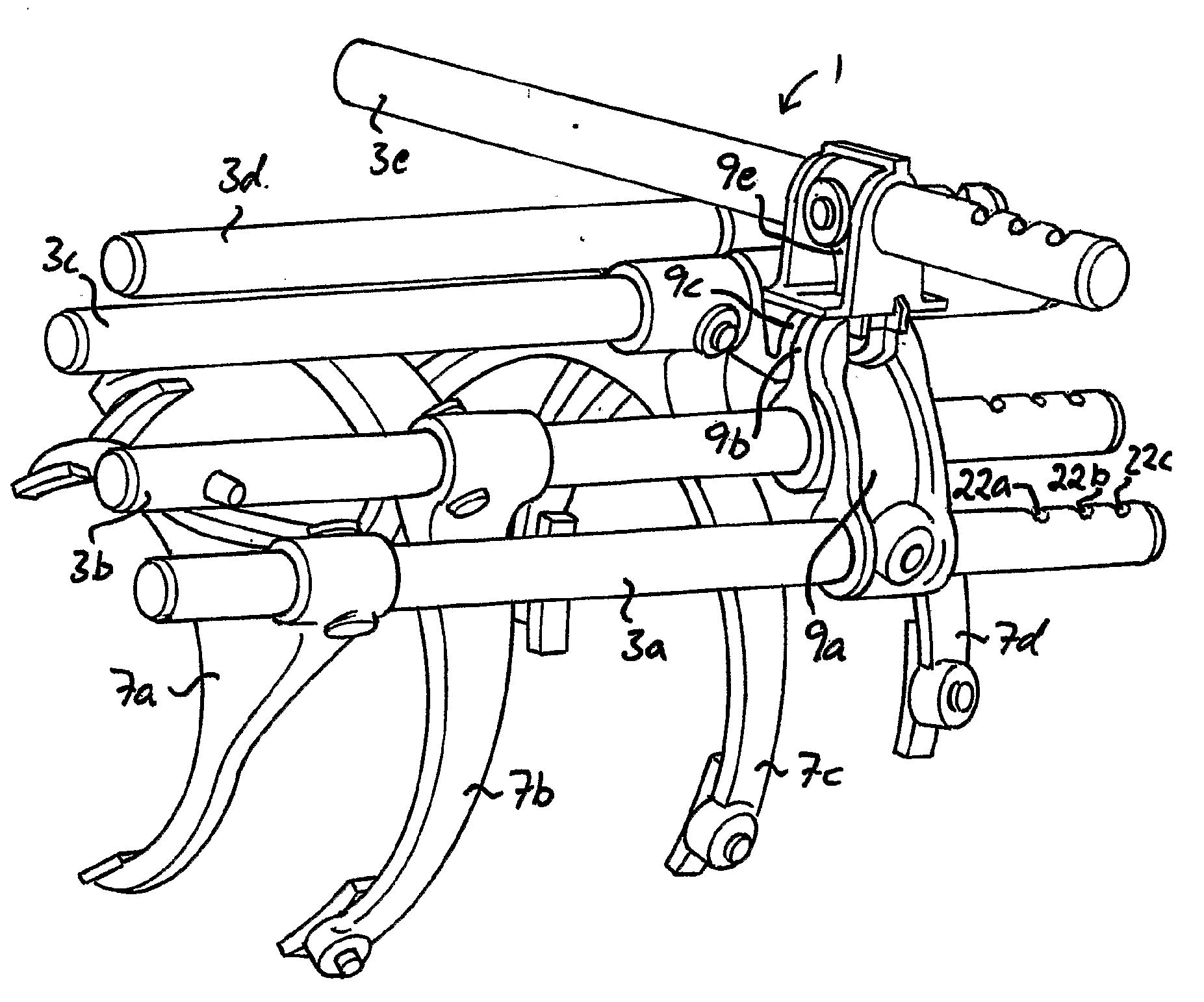 Gear change arrangement and a gearbox