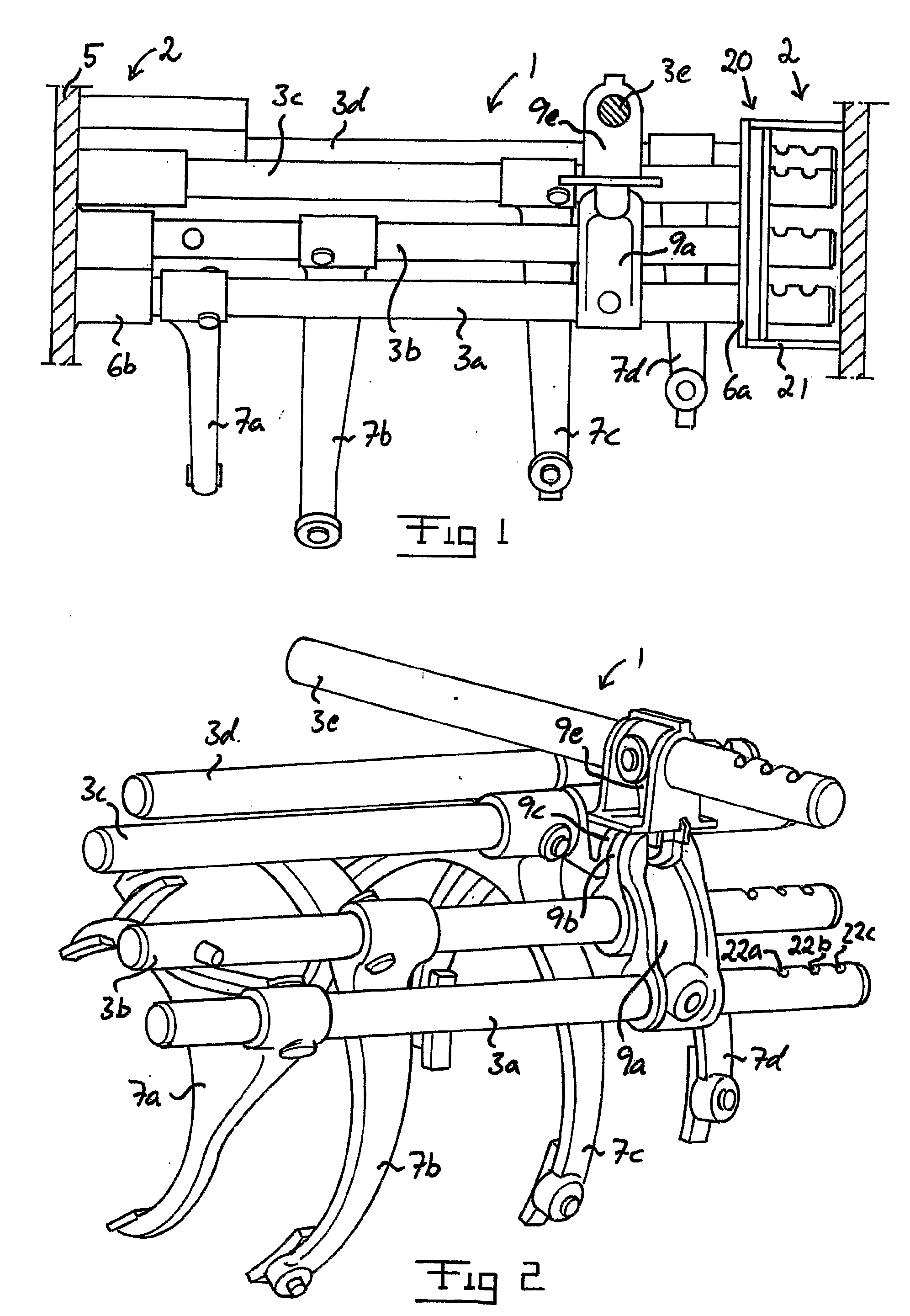 Gear change arrangement and a gearbox