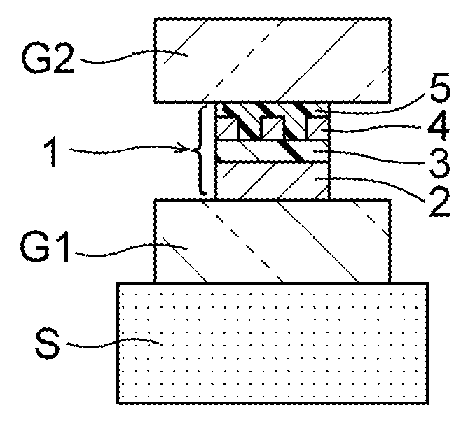 Suspension board with a circuit for use in a hard disk drive