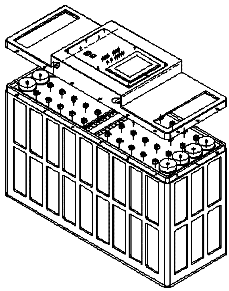 High-capacity lithium ion battery module