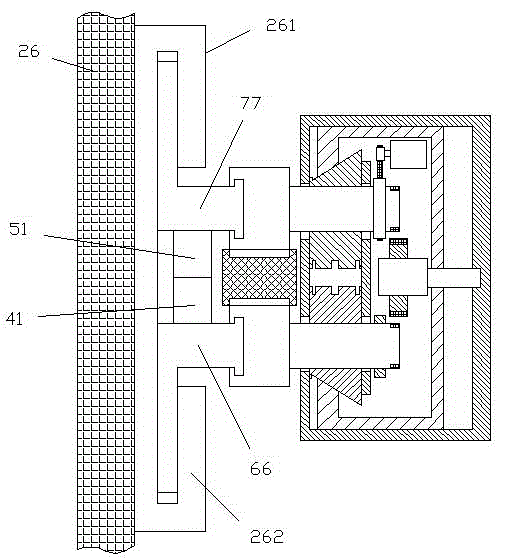 Installing assembly used for LED display device