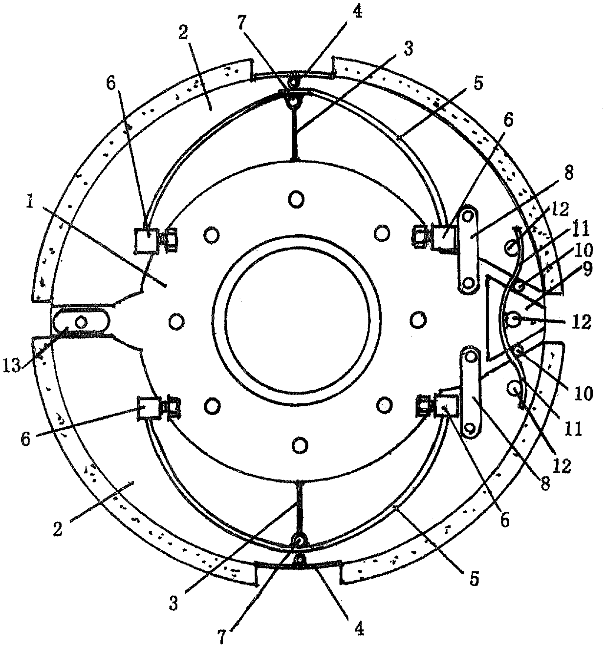 Car brake support device