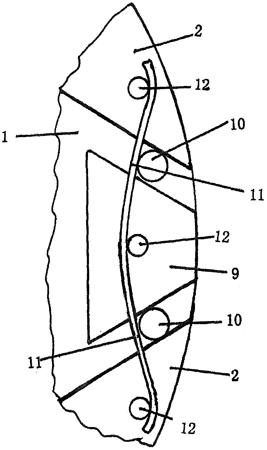 Car brake support device