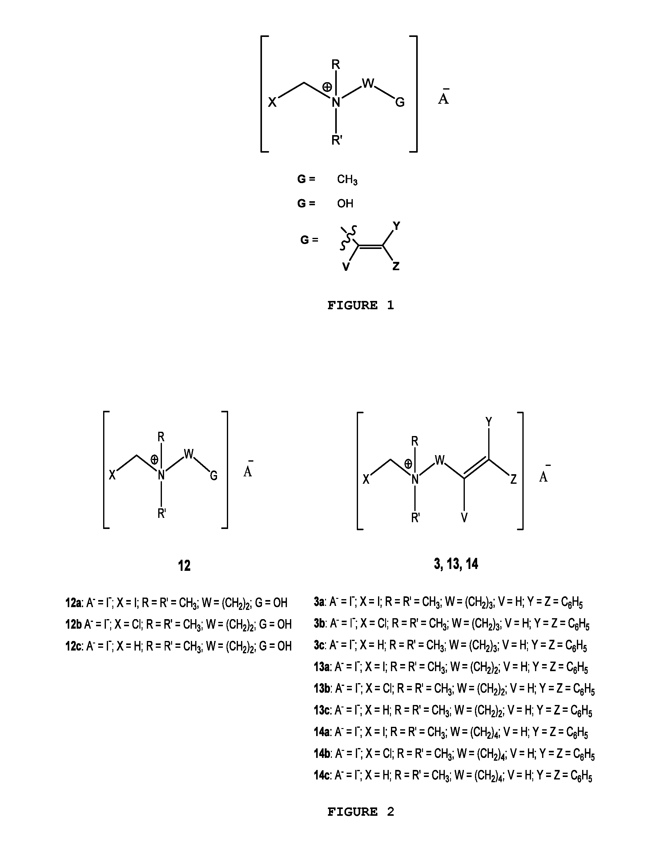 Quaternary N-(halomethyl) ammonium salts as therapeutic agents