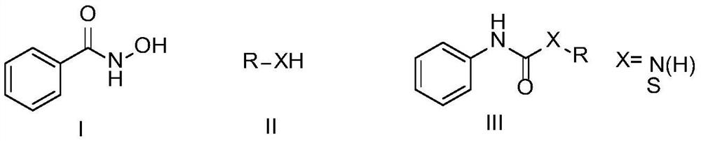 A kind of preparation method of amide derivative