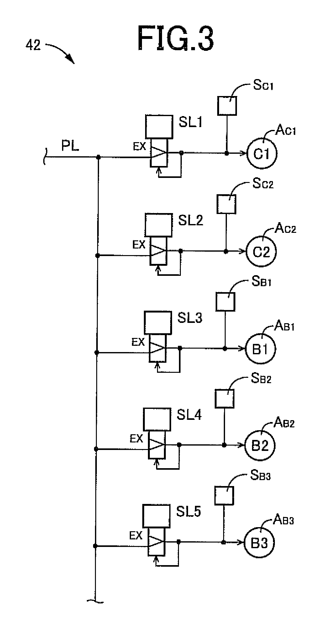 Control device for vehicular automatic transmission