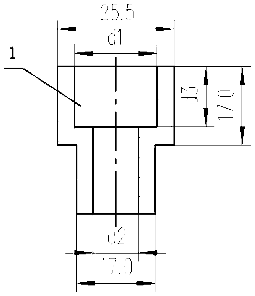 Tool assembly for improving universality of vibration test clamp and vibration test fixture