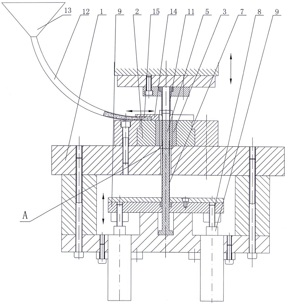 Pressure device and method for thin-walled powder metallurgy shaft sleeve