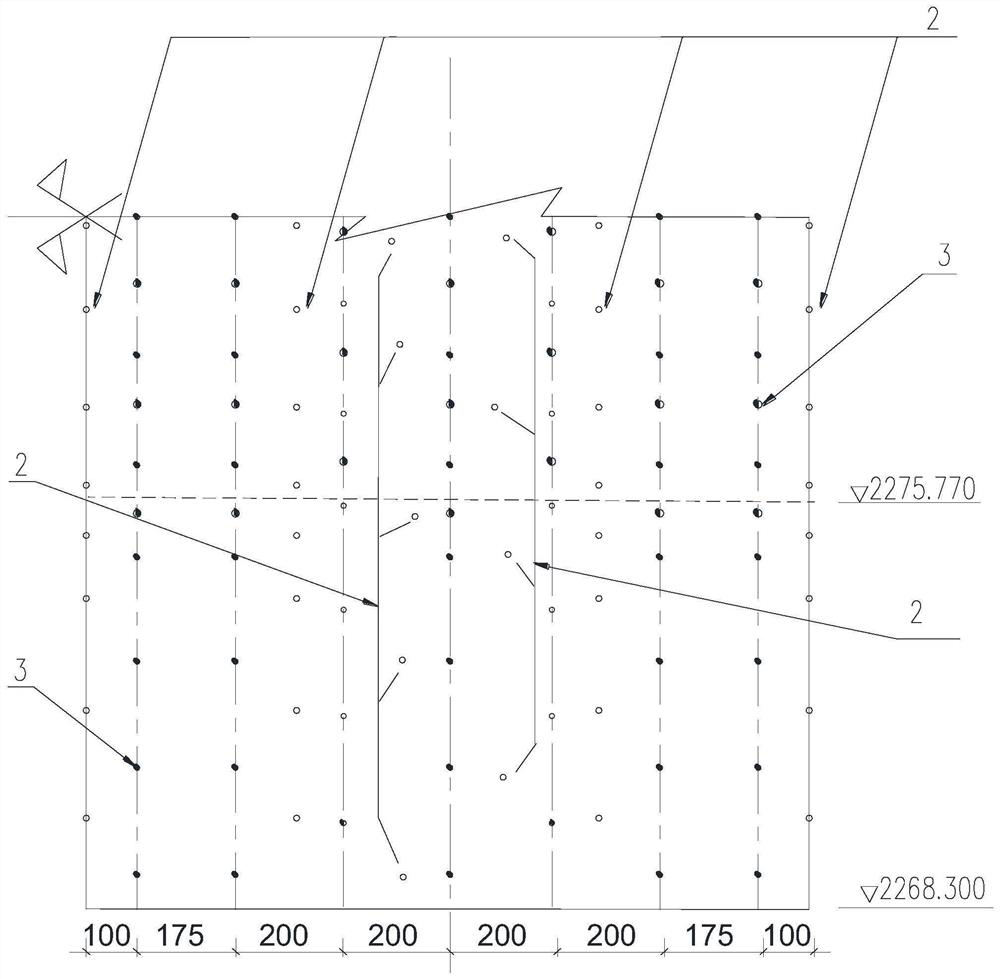 Consolidation grouting method for underground caverns under high external water pressure and hydrodynamic conditions