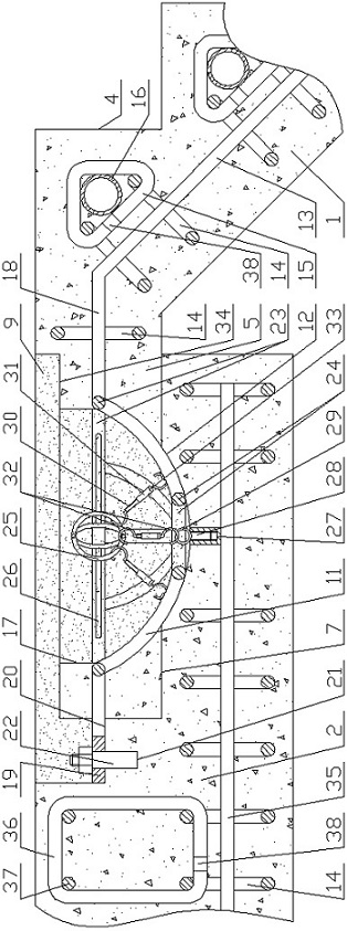 Assembling method of assembled prefabricated stairs