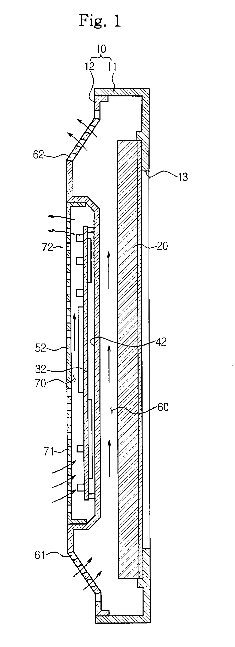 Panel type display device